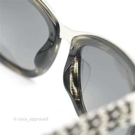 CHANEL Square Chain Sunglasses 5362